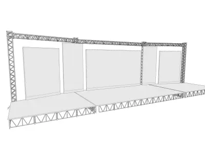 Concert Stage 08 3D model