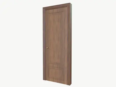 Wood Door 3D model