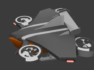 Spaceship 3D model