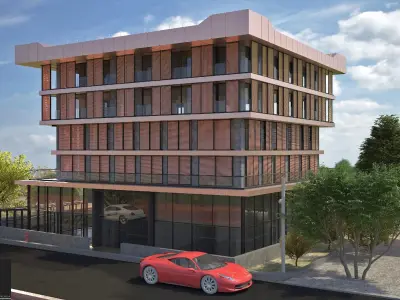 MHM APARTMENS 3D model