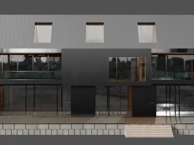 MODERN HOUSE NO32 A 3D model