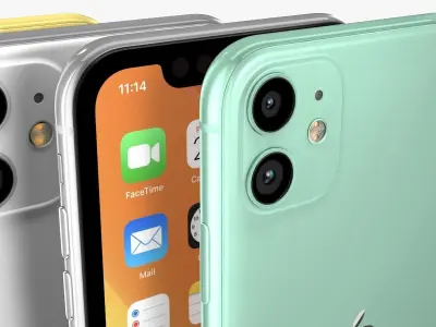 Apple iPhone 11 Full Color 3D model