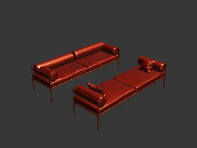Exterior Sofas  3D model