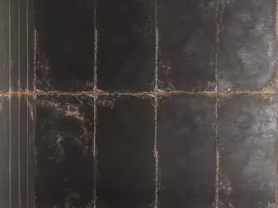 SantAgostino Oxidart Black Porcelain Stoneware 3D model