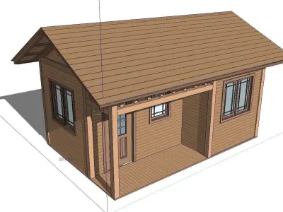 Creative Design-Holiday Cabin-0113 3D model
