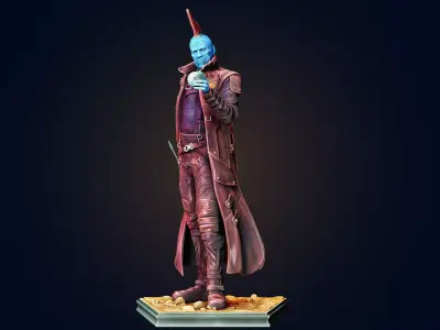 Yondu Udonta  Guardians of the Galaxy Vol 1 and Vol2 3D model