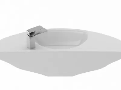 TOTO Wall Mount Lavatory 3D model