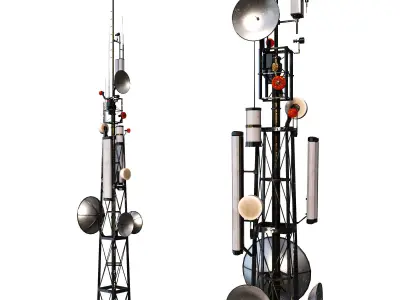 Communication Tower 3D model