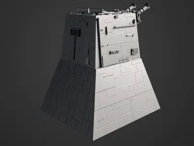 Death Star Canon 3D model