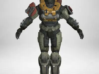 Gameready Character - 03 Low-poly 3D model