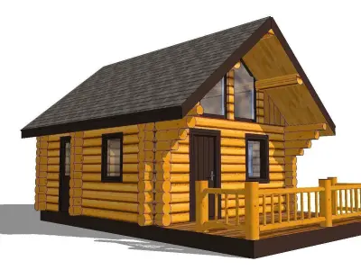 Creative Design-Holiday Cabin-064 3D model