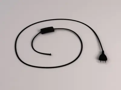 LAMPE CABLE---Rectangular switch Free 3D model