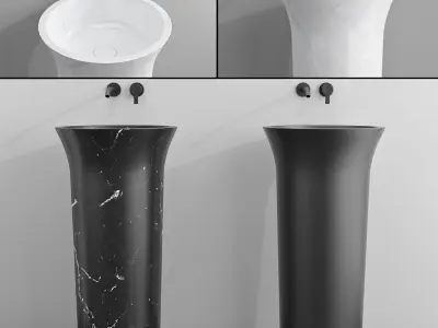 washbasin rexa funnel  3D model
