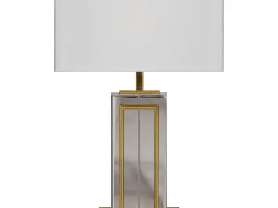 Arlington Crystal Table Lamp by Luxdeco 3D model