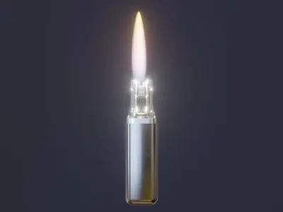 Zippo lighter 3D model
