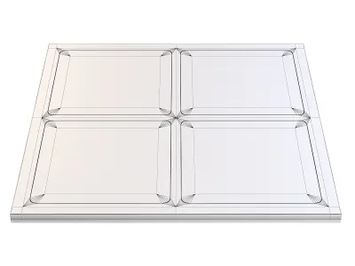 Futuristic Apartment Floor 3D model purchase