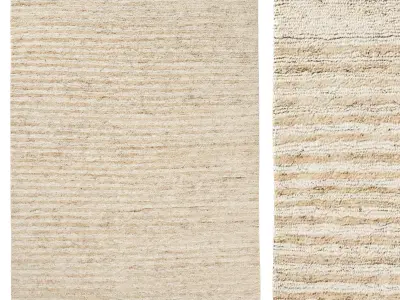 NILAY JUTE RUG 3D model