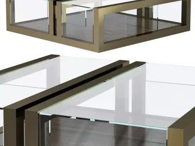 Natevo CONTINUUM Low-poly 3D model