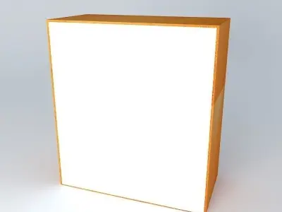 Cabinet-wardrobe-rack light box Free 3D model