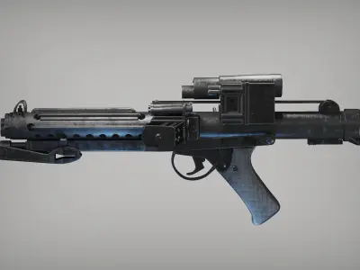 STORMTROOPER armor from Rogue One  plus E11 BLASTER 3D print model