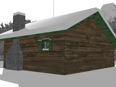 Creative Design-Holiday Cabin-0120 3D model