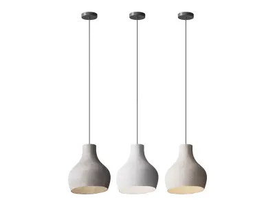 Krokus pendant lamp 3D model