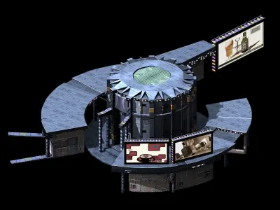 Alien-Bar 68 3D model