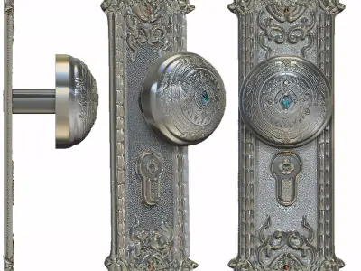 Door knob 3D model