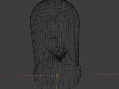 LED model set for electronica and technology device decoration  Low-poly 3D model