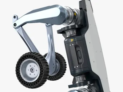 Lynx Traversal Robot Front Wheel Balance Pose 
