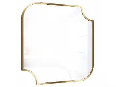 Mirror in a metal frame GZ-M1076 3D model