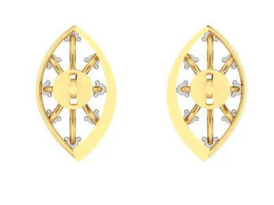 Light weight ring earrings pendant set 3dm stl 4 renders model  3D print model