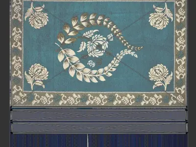 Floor Mat Low-poly 3D model