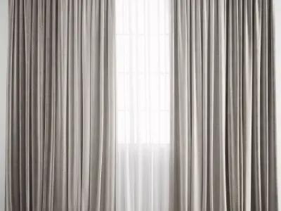 Curtain 303 3D model