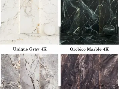 Marble 59 - Calacatta Extera-Veria Green-Unique- Orobico Texture
