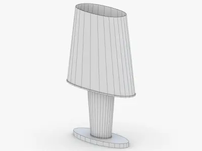 1374 - Table Lamp Low-poly 3D model