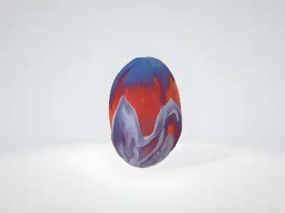 Alien Egg  Model for Creators 3D model