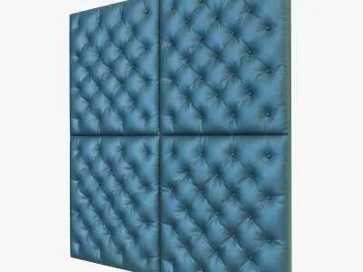 Decorative wall panel 3D model