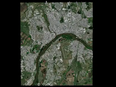 Omsk - Russia 3D model