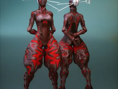 Nyla Character 3D model