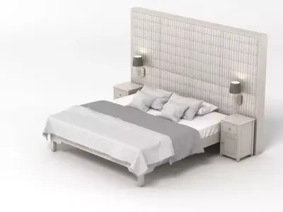 Neptune Chichester Bed 3D model