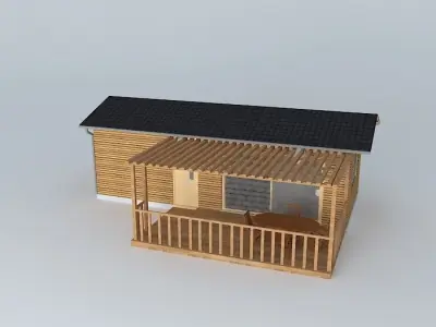 Mobile home Free 3D model