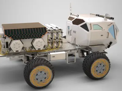 Marsohod Rover 3D model