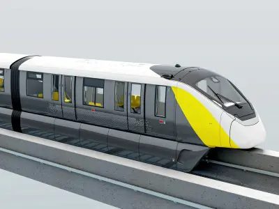 Innovia Monorail 300 3D model