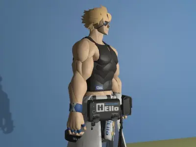 Sin Kiske 3D model