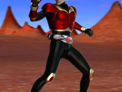 Kamen Rider Kuuga For G8M 3D model