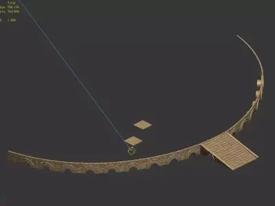 Moon City - Embankment 12 3D model