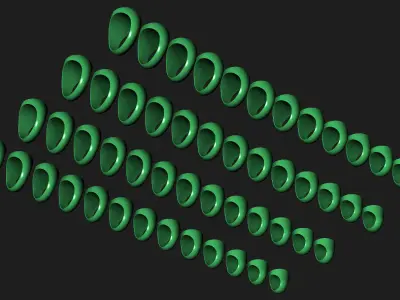 18 mm Signet ring Pack 3D print model