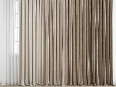 Curtain 318 3D model
