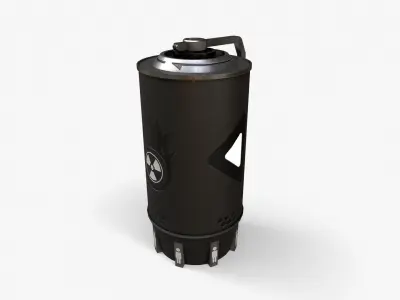 Sci-Fi Bomb  Low-poly 3D model